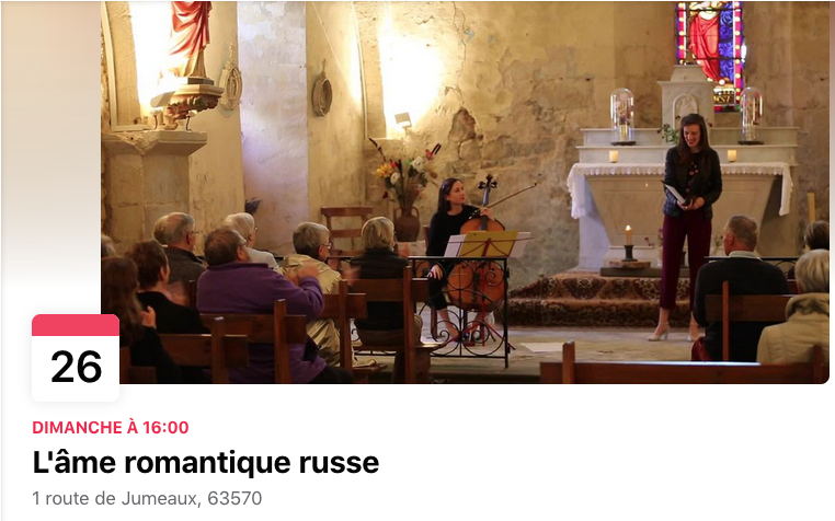 L'âme romantique russe.